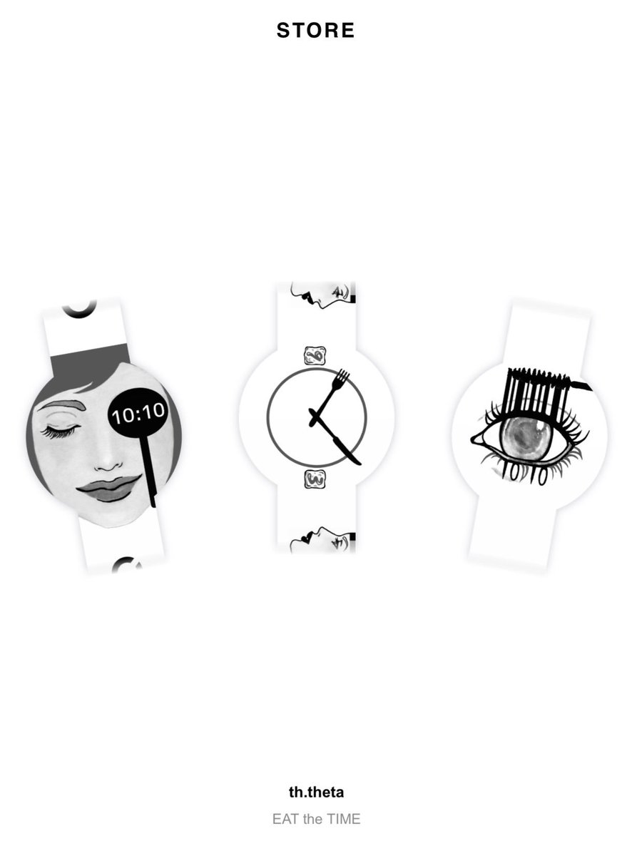 th_theta's tweet photo. th.thetaのFES Watch U の柄配信始まりました✨
私のは画像の3柄です⌚️
無料アプリ『FES Closet』からダウンロード出来ます😃
特定の時間でイベントが発生したりと面白いデザインになっていますので、ダウンロードして頂けると嬉しいです✨
アプリで他のデザイナーのステキな柄も見ることができます！ https://t.co/r3ispecWLi