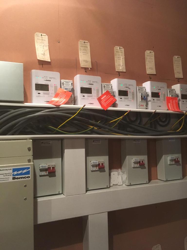 SolarGenLtd's tweet image. The 1st fix is beginning for our Grade II listed apartment block in Stockport! It has been designed with strict acoustic and fire compartmentalisation in place.