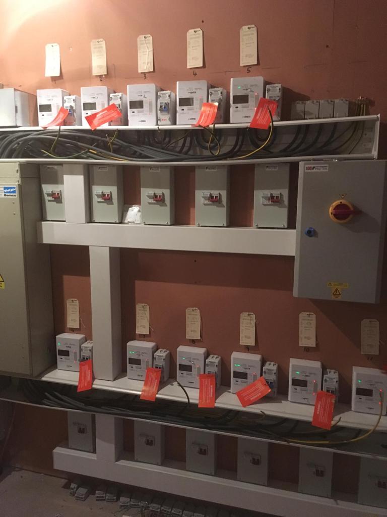 SolarGenLtd's tweet image. The 1st fix is beginning for our Grade II listed apartment block in Stockport! It has been designed with strict acoustic and fire compartmentalisation in place.