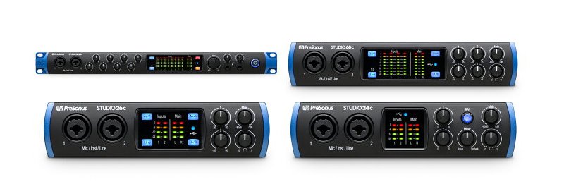 KEY_RAKUTENSHOP's tweet image. RakKeyインターフェース情報なう！ 
24Bit 192kHz USB-C オーディオ/MIDIインターフェース、PreSonus Studioシリーズが2月下旬発売予定、ご予約受付中！
search.rakuten.co.jp/search/mall/Pr…
#PreSonus #AudioInterface #MIDIInterface #インターフェース #DTM #録音機材 #スタジオ機材