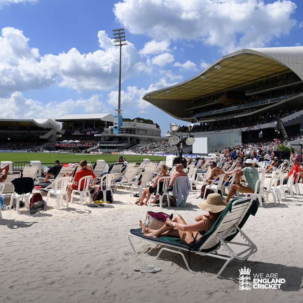englandcricket's tweet image. Beach cricket! 🏝 🏏