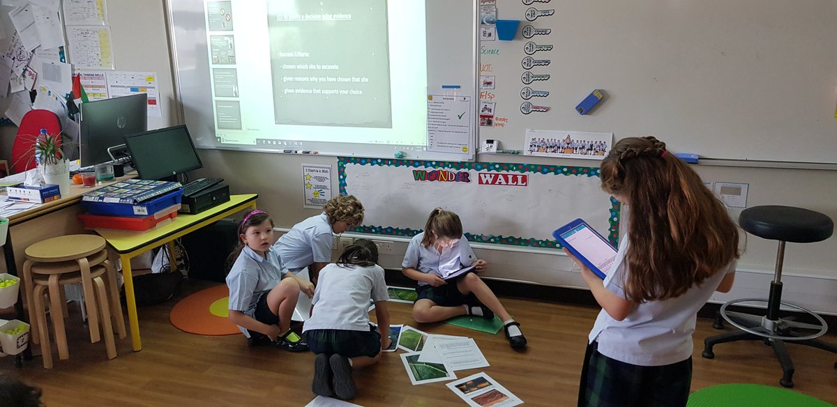 DIA_Year3's tweet photo. Year 3A are comparing potential #archaeological sites and using a range of sources to choose a location for their dig site! @DIA_Primary #RolePlay #DIAPYP #IBUOI https://t.co/N54Gt3Uzjc