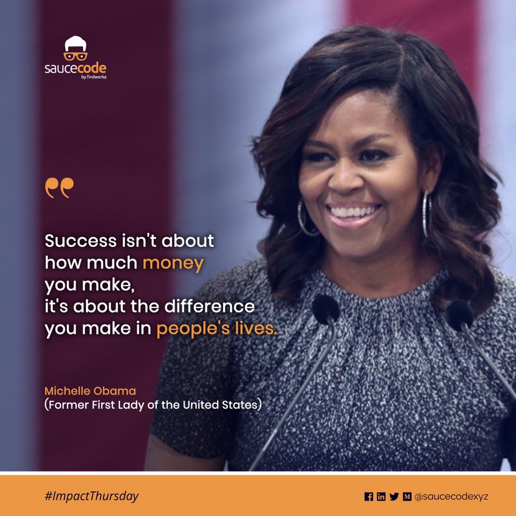 saucecodexyz's tweet photo. Most people measure success in terms of money but in tech, success is considered in terms of how well your product helps make peopleβs lives easier and better.
#ImpactThursday #EducationDay #NationalGirlChildDay #Saucecode https://t.co/KDMcxmdbDN
