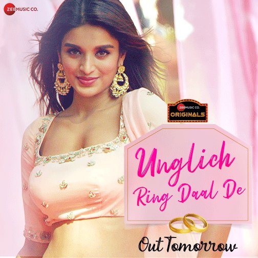 We are just 1 day away from the brand new #ZeeMusicOriginals song #UnglichRingDaalDe! #StayTuned @ratheeofficial @AgerwalNidhhi
@jyotica_tangri @bhattchirantan @manojkikalam