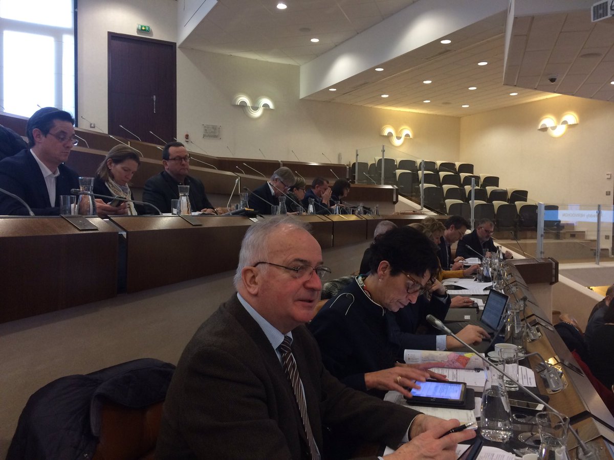 1ère Commission Permanente de l'année pour les élus Démocratie 44. 64 dossiers à l'ordre du jour