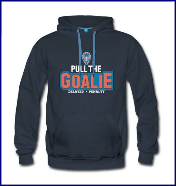 DelayedPen's tweet image. Our online shop (shop.spreadshirt.co.uk/delayed-penalt…) is now OPEN! And to celebrate, we have 15% off for the next two weeks! Simply redeem the offer in the shop.

Grab 'Pull The Goalie' on a T, long sleeve T or hoodster!
