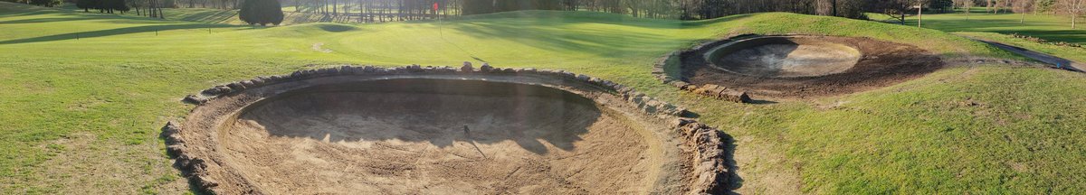 2 bunkers up in 2 days 🤯 @danharding7 @robbyB15  @EcoBunkerLtd great effort from the lads @OldThornsHotel