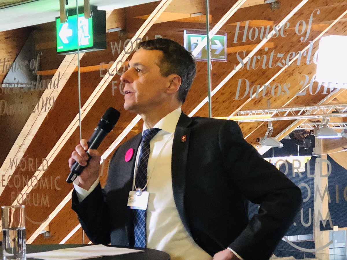 Swiss Federal Council Ignazio Cassis