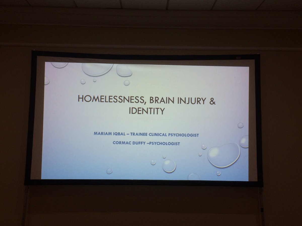 All set up & ready to go - excited for our workshop on #homelessness #BrainInjury & #identity #dcpconf @UKDCP @BPSOfficial @NeuroTriage @DClinPsyLiv @LancsDClinPsy