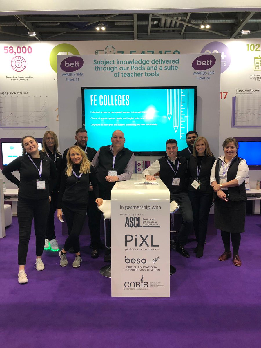 Come and see us on stand B114 to find out how GCSEPod can benefit your school! @Bett_show #BETT2019 #BettShow2019 #bettchat