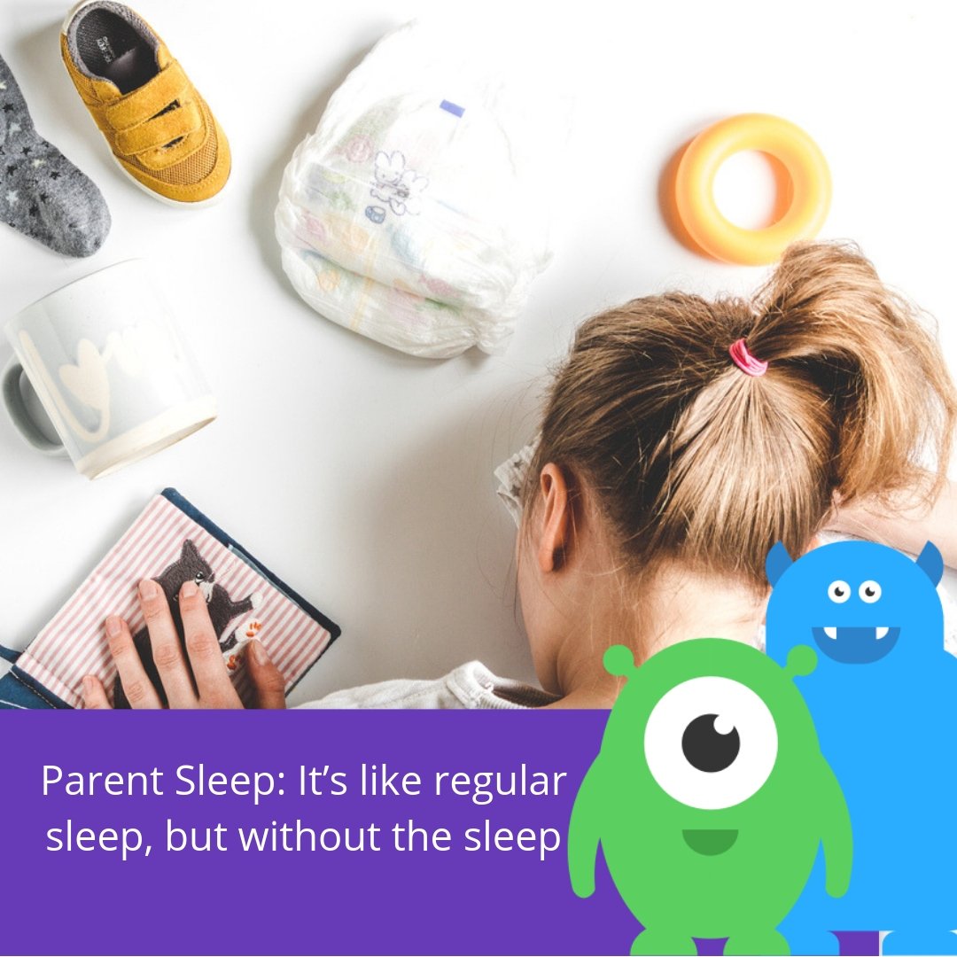 Parent Sleep: It’s like regular sleep, but without the sleep
