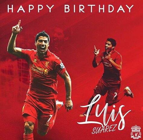 Happy Birthday to one of the most talented football players out there, Luis Alberto Suárez Diaz 