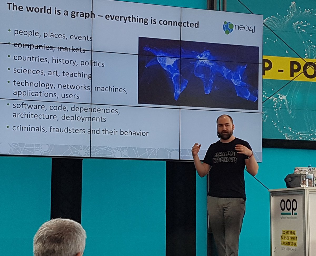 Michael Hunger about how #graphDB provides context #Machinelearning at #OOPmuc