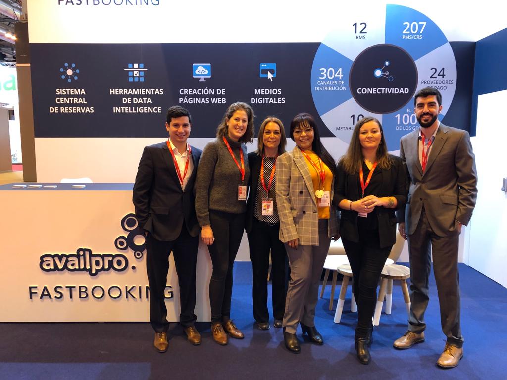 Day 2 for <a href="/fitur_madrid/">FITUR</a> >>  Let's talk about #hoteltech at our <a href="/Availpro/">Availpro</a> @Fastbooking stand. The team is ready to meet you #hoteliers on PAV.8 8D10 👍 #Fitur2019