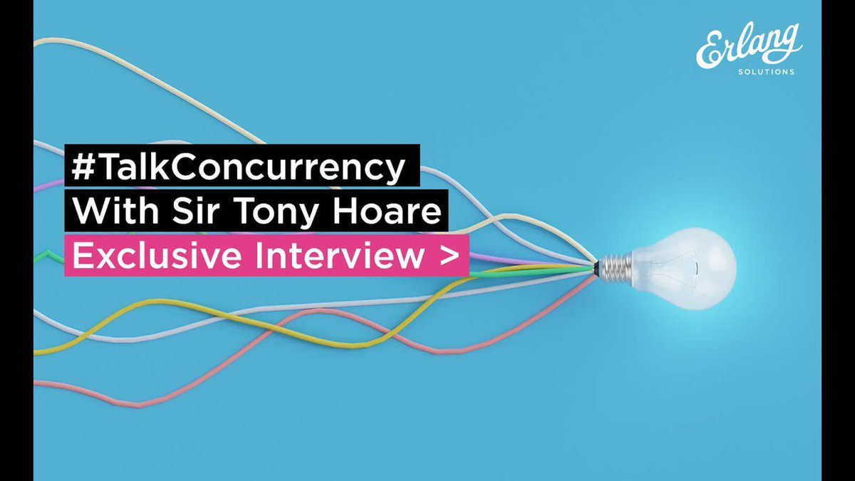 Let's #TalkConcurrency with Sir Tony Hoare dlvr.it/QxP9Fl