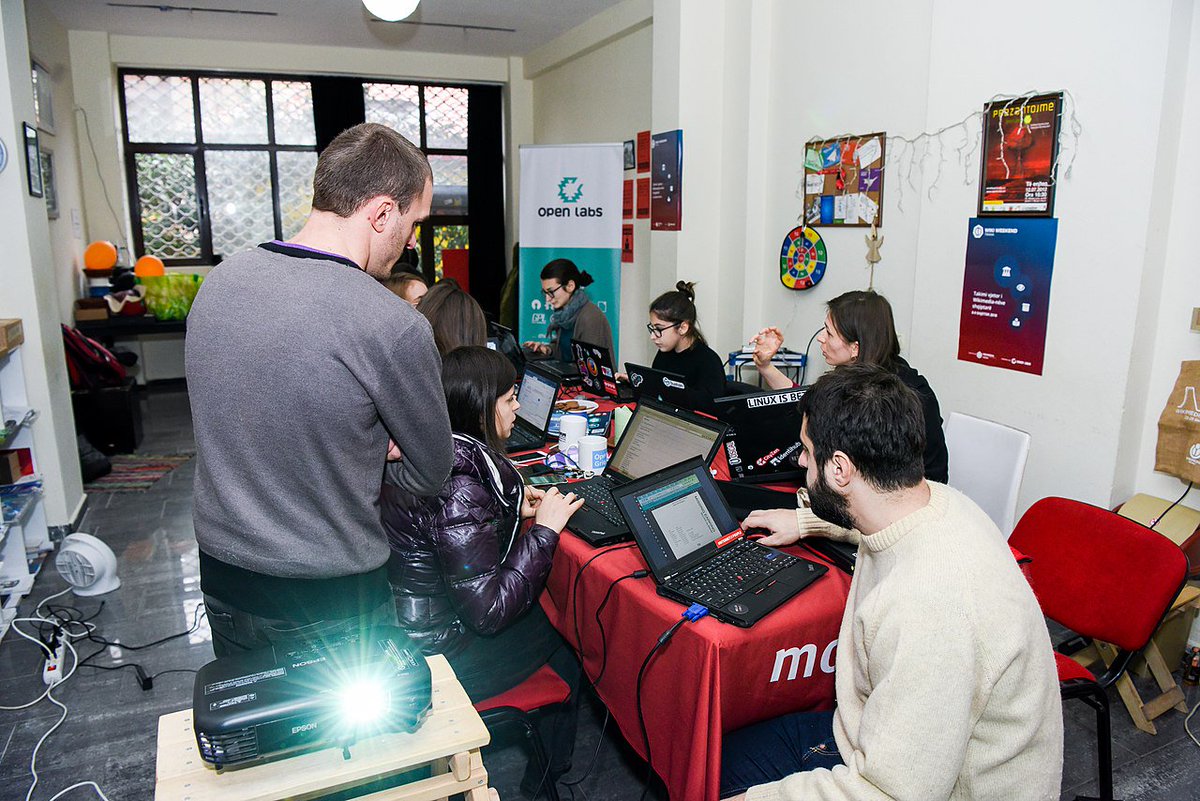 WikiUG_Albania's tweet photo. Until our next event, here are a few moments from our latest in event in December. We had a great edition of #WikiWeekend Tirana 2018!
Enjoy more pictures at: https://t.co/WV69WXAXF0 https://t.co/42RCTkseRj