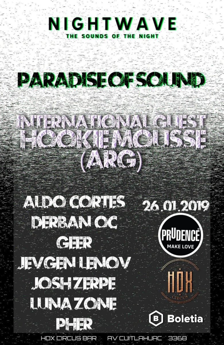 Te esperamos este sábado en <a href="/hdxcircusbar/">hdxcircusbar</a>