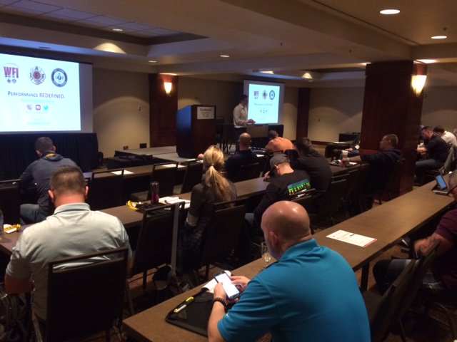 iaffwfi's tweet image. #ALTS19 was a success! One of the workshops focused on the #IAFFPFT program where, Dr. David Frost, @DemandsCapacity spoke about how to implement this program successfully and the importance of functional movement. #makeexercisematter #performanceredefined #firefighters