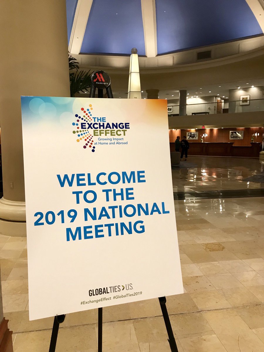 ColaCFIntls's tweet image. We’re excited to feel the #ExchangeEffect w/ our friends at the @GlobalTiesUS National Meeting this week! #GlobalTies2019 #IVLP