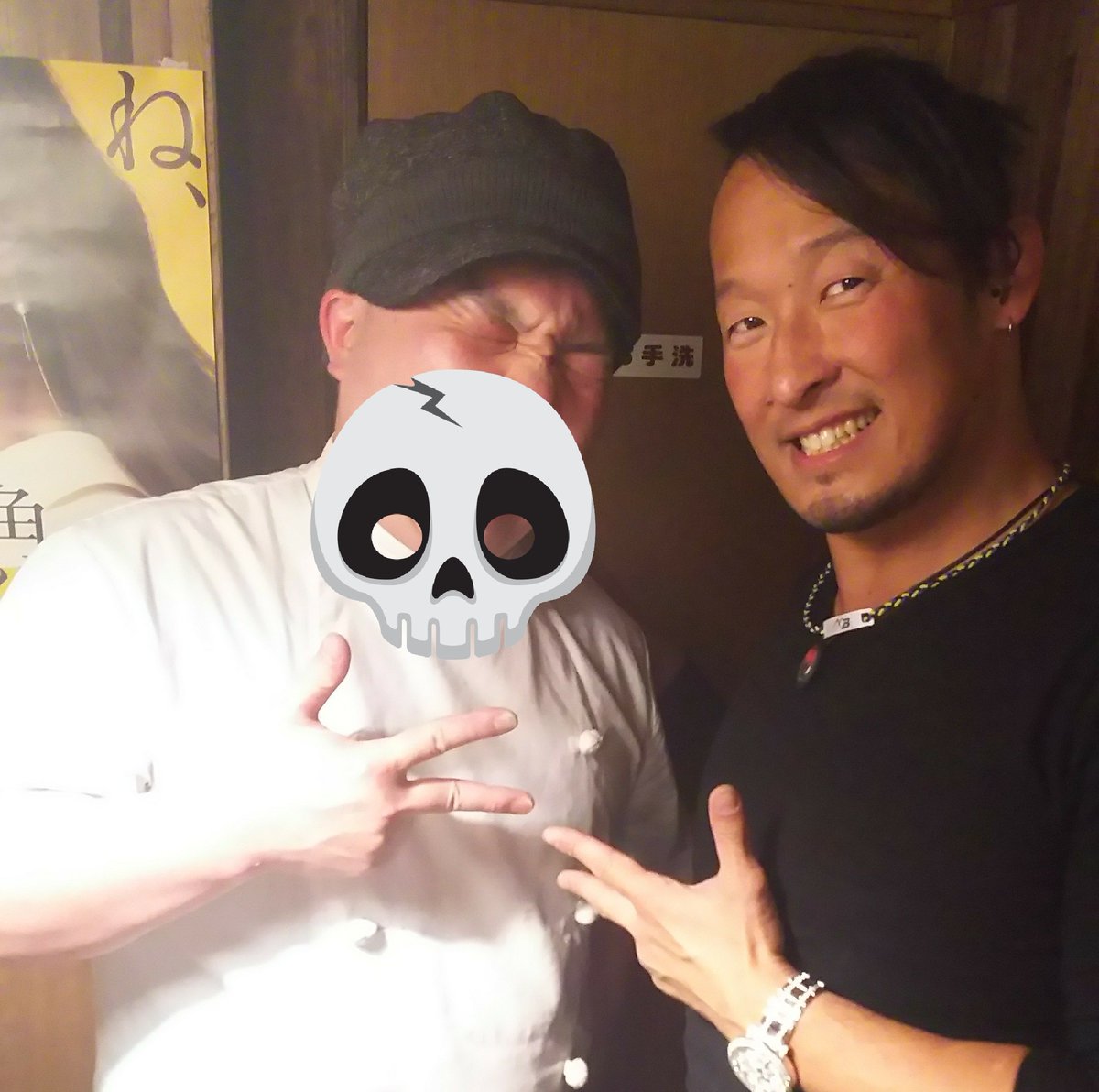 プロレスリングノア
丸藤選手がご来店🎵
復帰前にたくさん召し上がっていただきました✨
ありがとうございました✨
またよろしくお願いいたします✨

#noah_ghc 
#丸藤正道