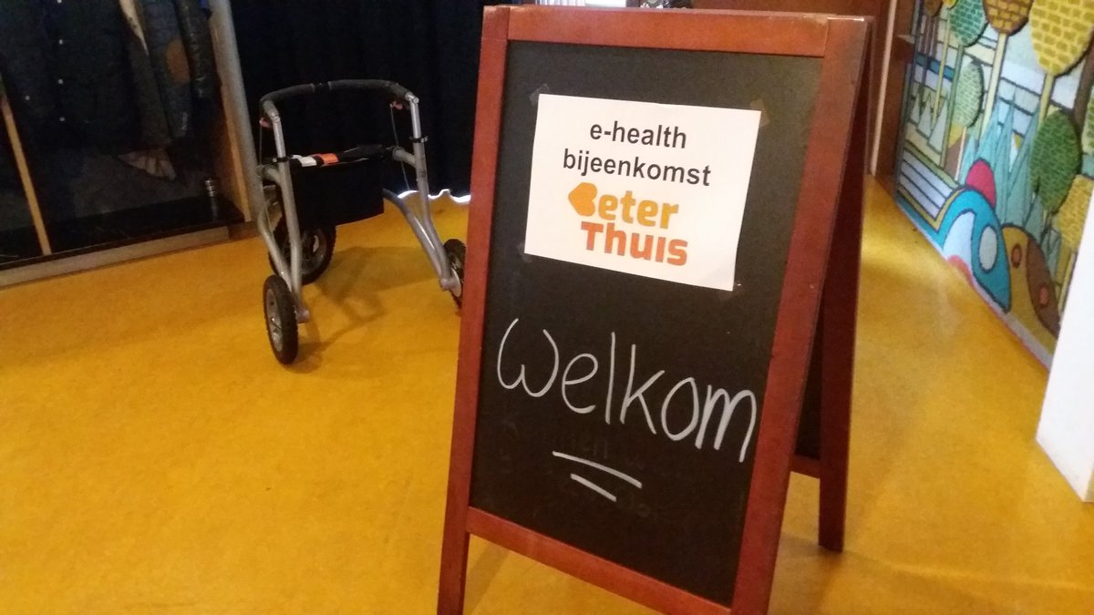 Beter_Thuis's tweet photo. We zijn van start gegaan met de #ehealth bijeenkomst. Mooi om te zien dat er veel belangstelling is voor #zorginnovaties! #beterthuis #incluzio #Utrecht #ehealthweek2019 #ouderen https://t.co/EqwYsZQc12