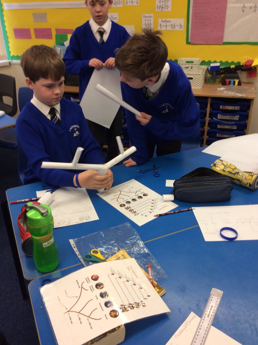 Y5/6 have had a fantastic day learning about evolution and inheritance. Thank you <a href="/HiImpactPhil/">Phil Gregory</a>!