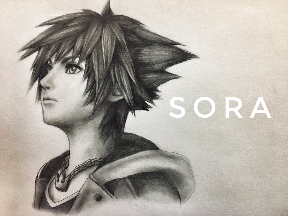 キングダムハーツ3 野村哲也 直筆サイン入り額装入りイラスト