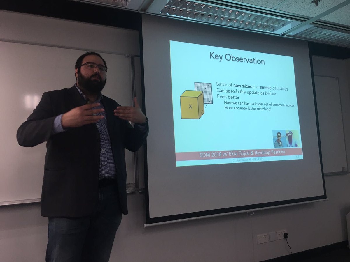 vagelispapalex's tweet image. #tensorized @hkust in #hongkong hosted by Yangqiu Song #tensors #datascience #machinelearning
