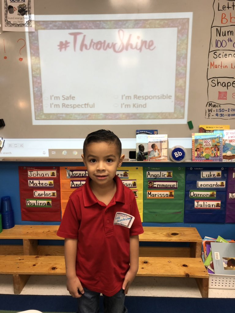 Kyounger_DHE's tweet photo. #Throwshine is being thrown at Luke for always caring about others and being respectful. We are proud of you Luke!! #prerocks #bethedriverofyourownbus @HAntwine_ES https://t.co/4iQHhByZ2D
