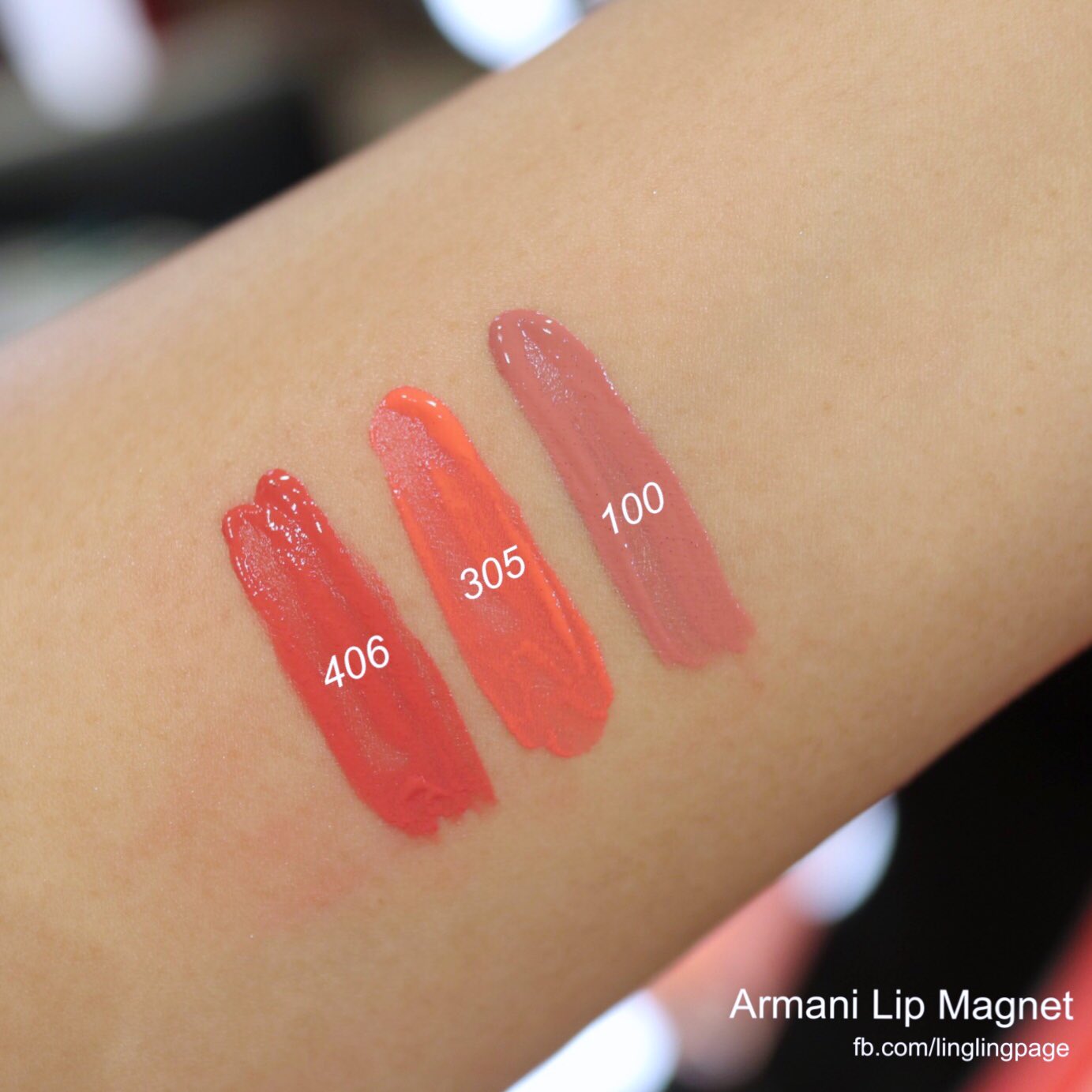 Lip top magnet 406