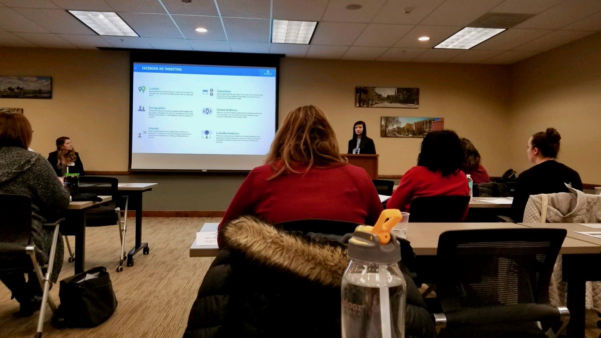 AlbanyMarriott's tweet photo. #Albany Marriott team member Heather attended the @CapRegChamber's #BusinessU Session, How We Generated 200 Leads in 30 Days on Facebook (And How You Can Too), presented by @Hearst this morning. 

Thanks for the interesting and informative information! https://t.co/YF1OltBDxB