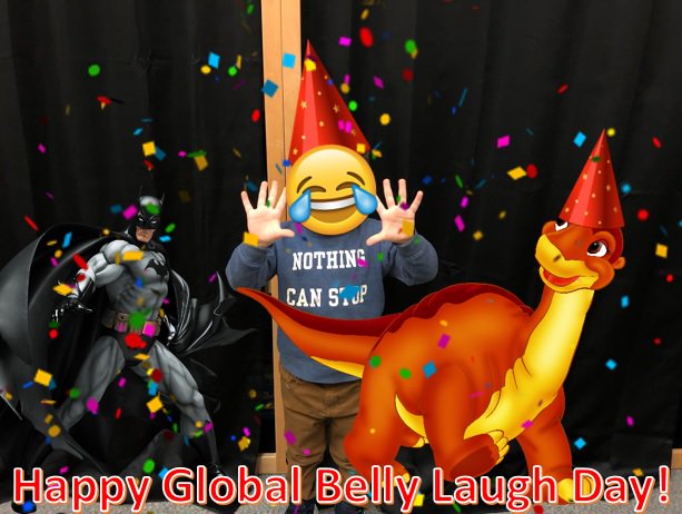 JulieOrtizSLP's tweet image. Happy Global Belly Laugh Day! @MtView07836 #MOLearning #PSD #LanguageAndLearning