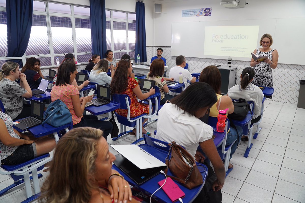 paulistasul's tweet photo. Nesta quinta e sexta, 24 e 25 de janeiro, professores de duas escolas adventistas na região Sul de SP recebem treinamento para inclusão de novas plataformas digitais de ensino nas instituições. O projeto é uma parceria com a #ForEducation, com soluções para educação da @Google. https://t.co/VfY35YrMYA