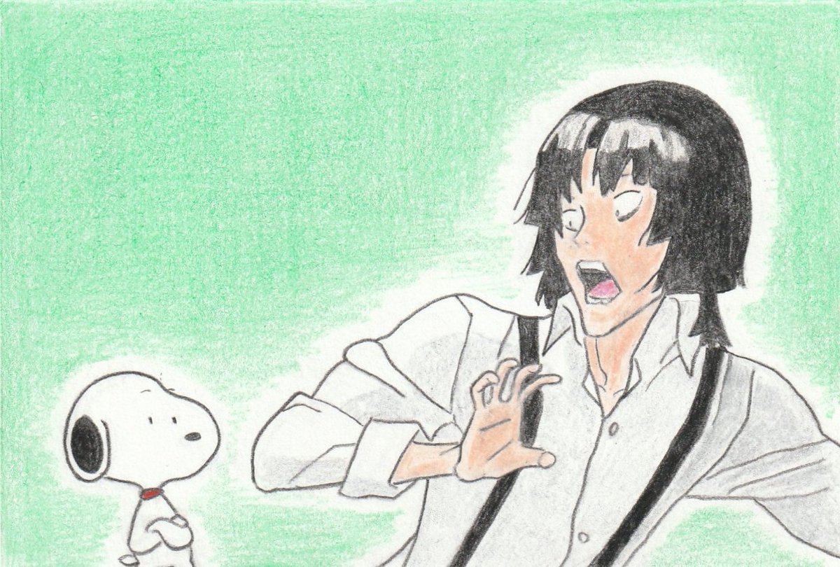 Sima バクマン コラボその2 平丸 はっ 吉田氏 誰 イラスト スヌーピー Illustration Snoopy