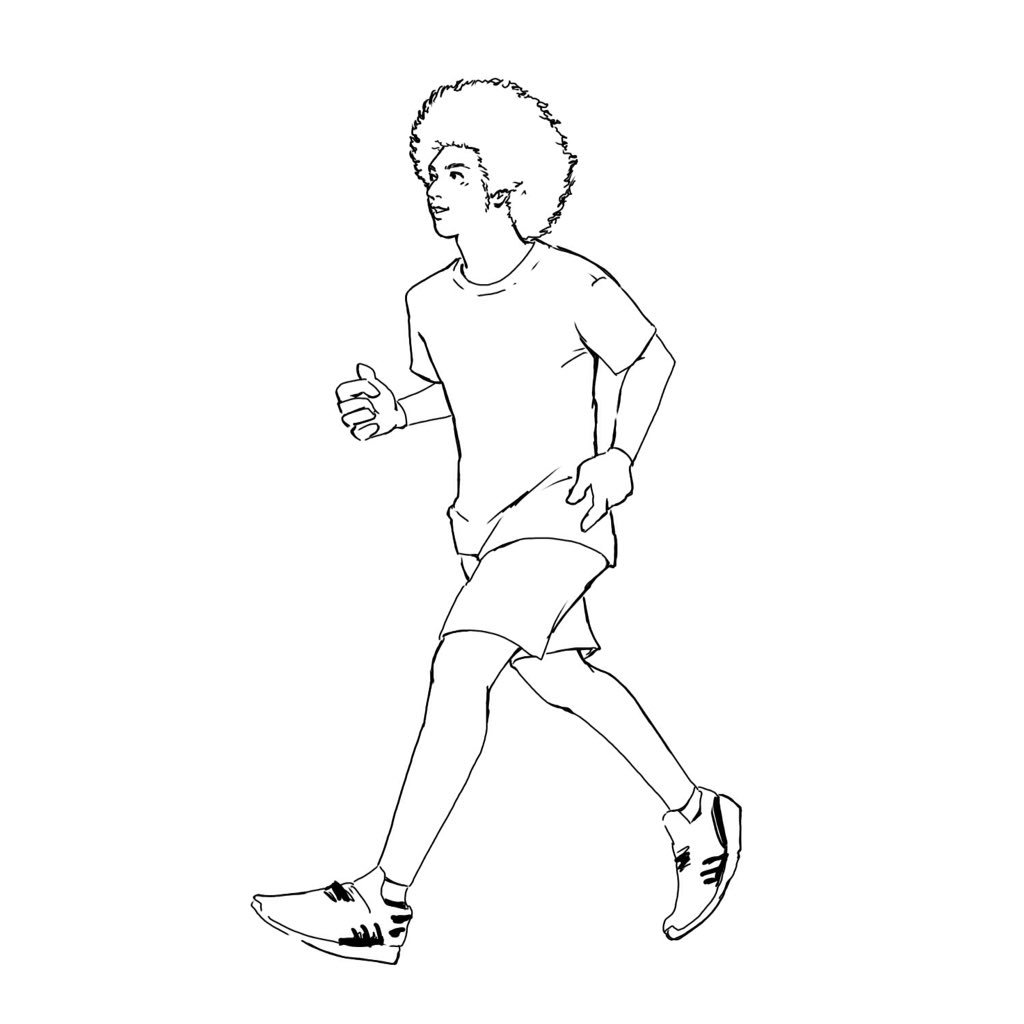 走る イラスト かっこいい 走る イラスト かっこいい