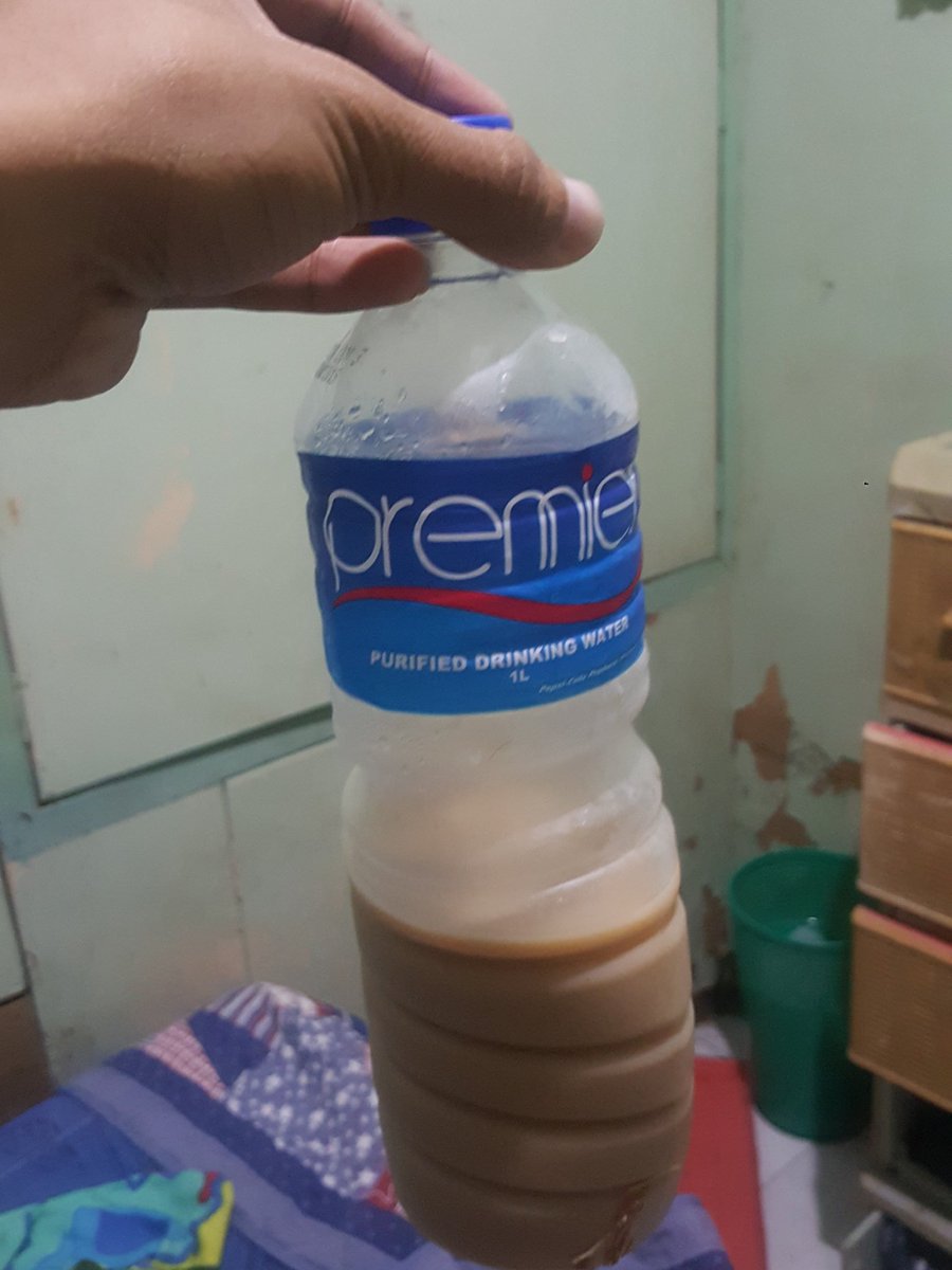 Bryllosaurus's tweet photo. waaaw, opened the refrigirator and saw this; a bottle of coffee from that very special night that seemed typical at that time https://t.co/iBQaK07W6Z