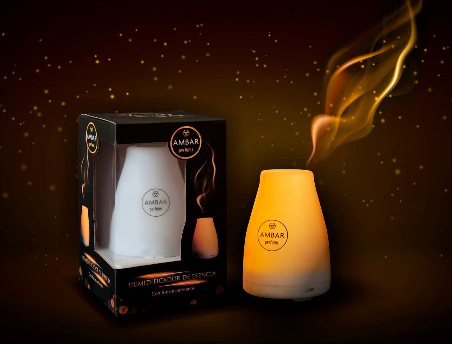 AMBAR PERFUMS Humidificador de Esencia