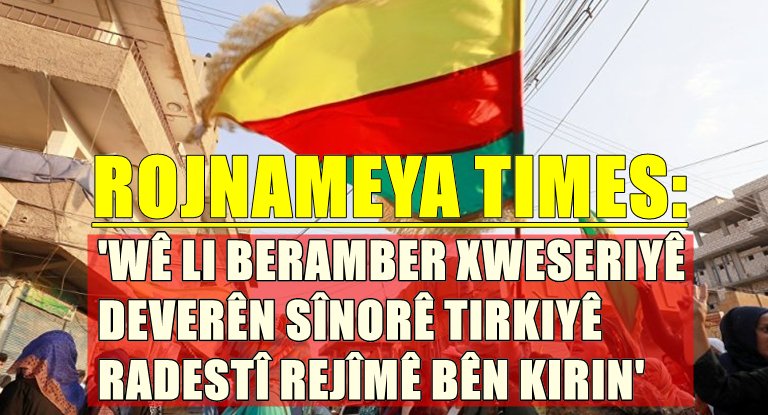 peyamakurd's tweet image. Times: Pûtîn îşaret pê da, Şam razî ye Rêveberiya Xweser nas bike... 
 #Rusya #Tirkiye #Sûriye #Rojava #Rêveberî #statu  
 peyamakurd.com/kurmanci/Anali…