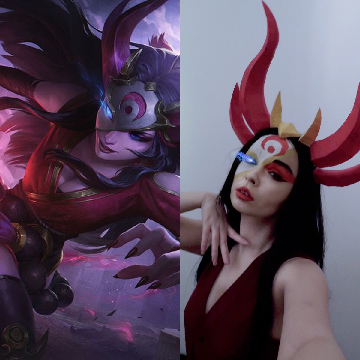 Auch von mir gibt es einen Blood Moon Sivir Skin + Chroma Code zu gewinnen! Folgt mir auf Twitter, liked und retweetet den Post dann seid ihr dabei! Gewinner wird am 1.2. bekannt gegeben! Es gibt diesmal auch ein Giveaway auf Instagram @4viendha_cosplay ✨