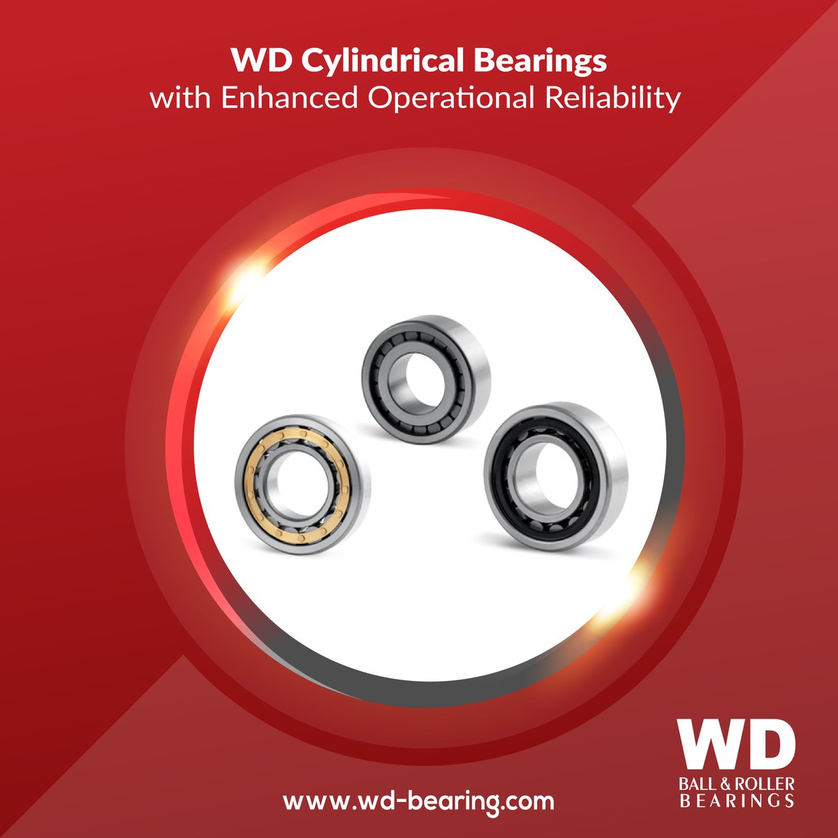 Get cylindrical bearings with higher load bearing capacity for industrial purposes to facilitate working with heavy duty machinery and impact loading. For heavy duty machinery work bearings, visit wd-bearing.com.