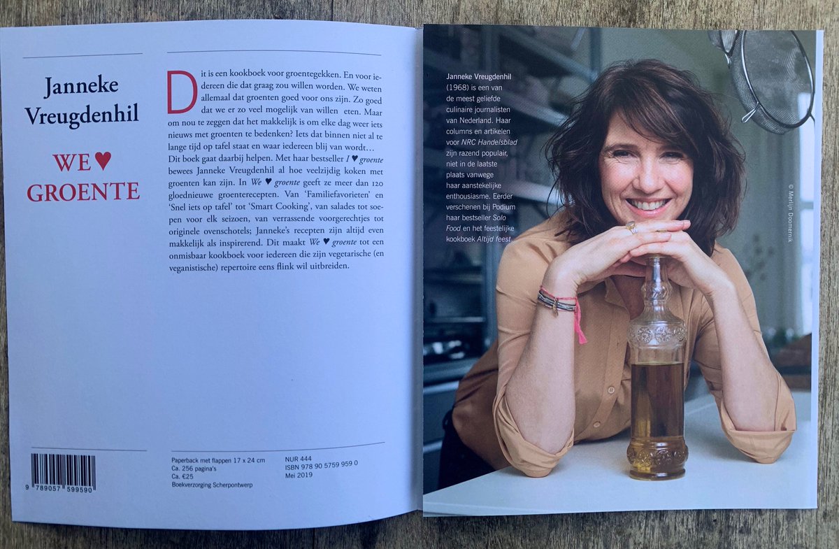 Zeg en had ik mijn eigen nieuwe boek eigenlijk al bij jullie aangekondigd? Duurt nog even, we zijn druk aan het fotograferen, maar begin mei moet hij in de winkel liggen. We ❤️ groente (#welovegroente) wordt een boek voor groentegekken én voor iedereen die dat graag wil worden.