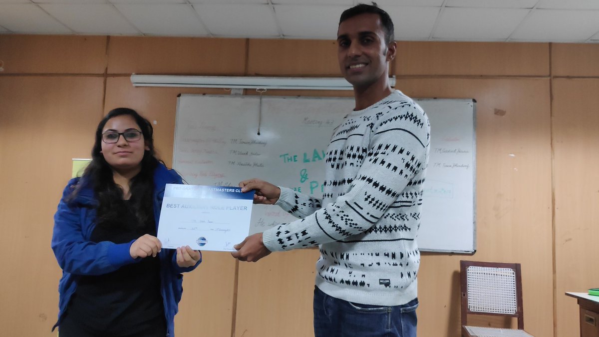 ProOratorsTM's tweet image. POTM conducted another exciting session in it&apos;s 143rd meeting. Here are a few glimpses from the meeting.

Join us on every Thursday to develop better communication and leadership skills.

#Toastmasters #ToastmastersInternational #ProOrator #CommunicationSkills #LeadershipSkills