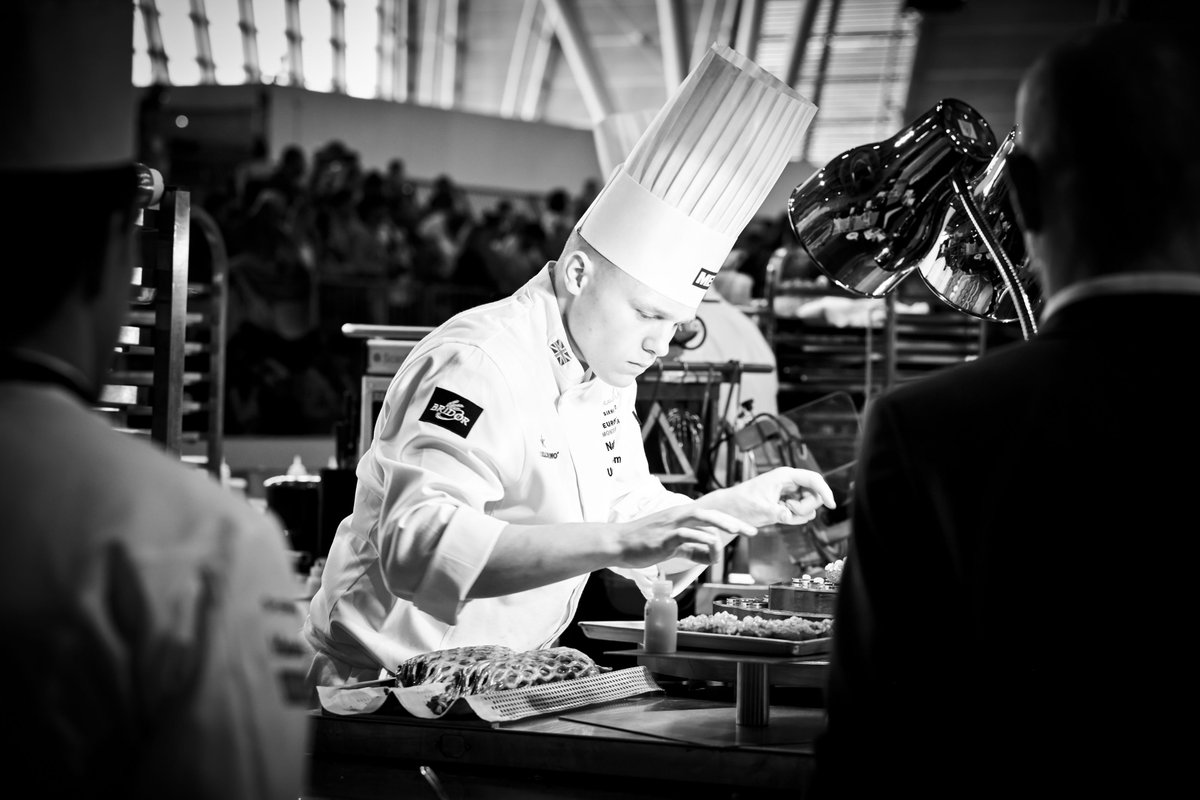 Commis chef @Nathanlane1997 preparing for the meat platter
@bocusedor 
.
.
.
.
.
#bocusedor #roadtolyon #bocusedoreurope #cuisine #gastronomy #gastronomykitchen #gastronomylover #gastronomyexperience #grandecuisine #cooking #chefstalk #foodartchefs #chefsofinstagram  #BocusedorUK