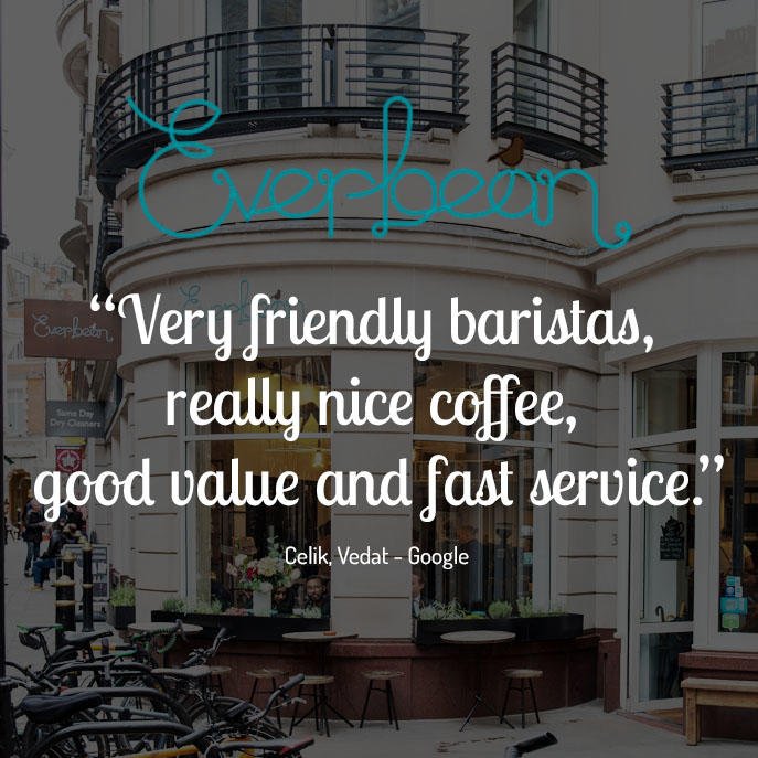 everbean's tweet image. Thank you for the fantastic review 🙌

#London #UK #Brookst #Grosvenorst #grosvenorsquare #neighbourhoodcafe #coffeeshop #local #morning #necessity #ukcoffeeweek #coffeelovers #dogoodtastegreat #coffeecommunity #fairtradecoffee #lovecoffee #neighbourhoodcoffeeshop