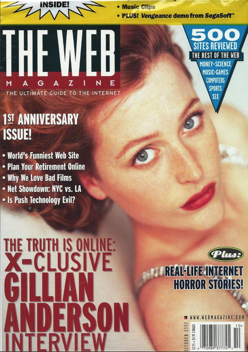 By the late 1990s the internet had settled on what it was going to be: a lifestyle! Being online wasn't about 'doing' anything in particular, it was about participating. The web was starting to break down silos between different media, putting the user more in charge.