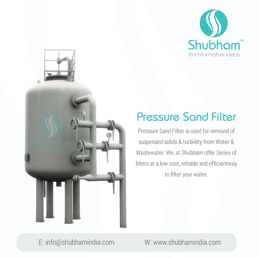 shubhaminc's tweet photo. Pressure Sand Filter
Pressure Sand Filter is used for removal of suspended solids & turbidity from Water & Wastewater.
https://t.co/Zd0tkiRFQw
#PressureSandFilter #WaterTreatment #MediaFilters #ShubhamInc #Ahmedabad https://t.co/hTYoy09G16