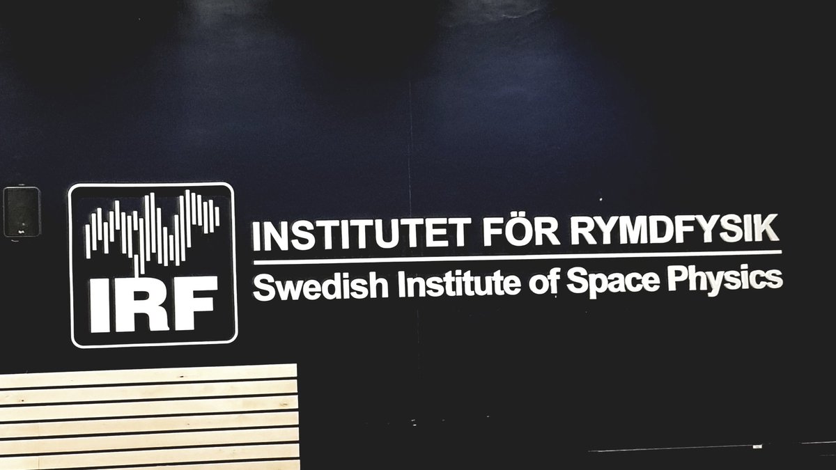 rymdthessan's tweet image. På plats på Rymdcampus/IRF för skoldag 1.  Första kurserna: Rymdfarkosters fysiska omgivning och Atmosfärsfysik.  #spaceengineer