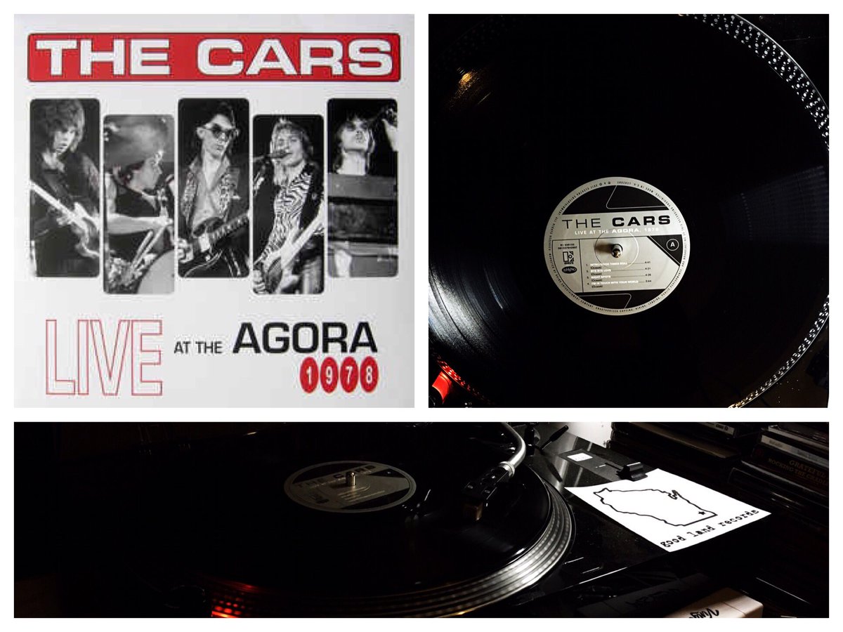 #records #vinyl #album #spinning #nowplaying #TheCars #LiveAtTheAgora1978 #threesideslive #rsd2017 #limitedto5000 #morningspin #musicisthebest