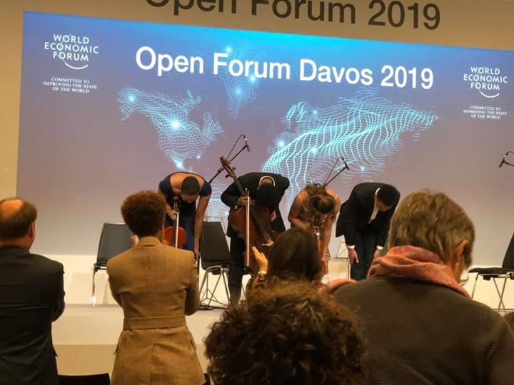 SphinxOrg's tweet photo. So honored to have Sphinx represented by some of our amazing young musicians at #WEF19 @openforumwef - special thanks to @RFS_Vista for making this possible and bringing diversity in the arts into the conversation at this influential worldwide convening! https://t.co/Ri78vh6wgd
