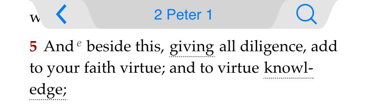 Apostle Peter also:Add to your faith, goodness and add to that knowledge:“Don’t stay at simple faith”.Even if it’s mustard seed it will yield results but why be the guy with the mustard seed when you can be more.
